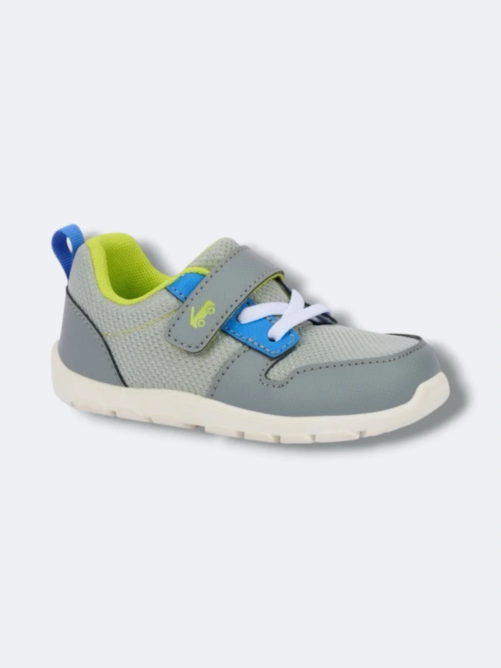 See Kai Run Tenny Sneakers Toddler Boy Size 4 Gray Hook Loop Shoes Casual New